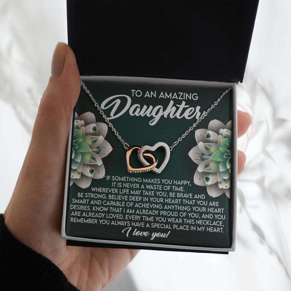 Daughter - Special Place - Interlocking Hearts