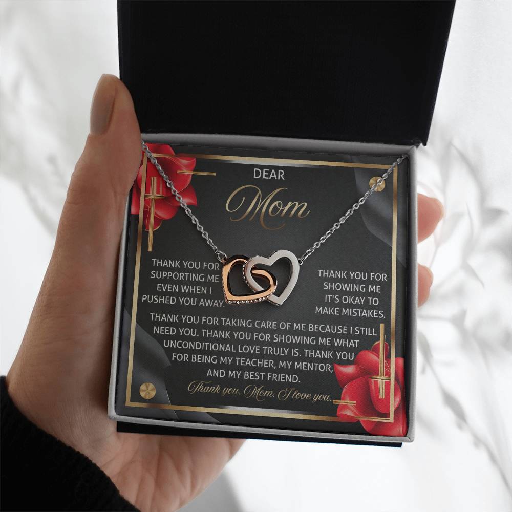 Mom - Best Friend 2 - Interlocking Hearts