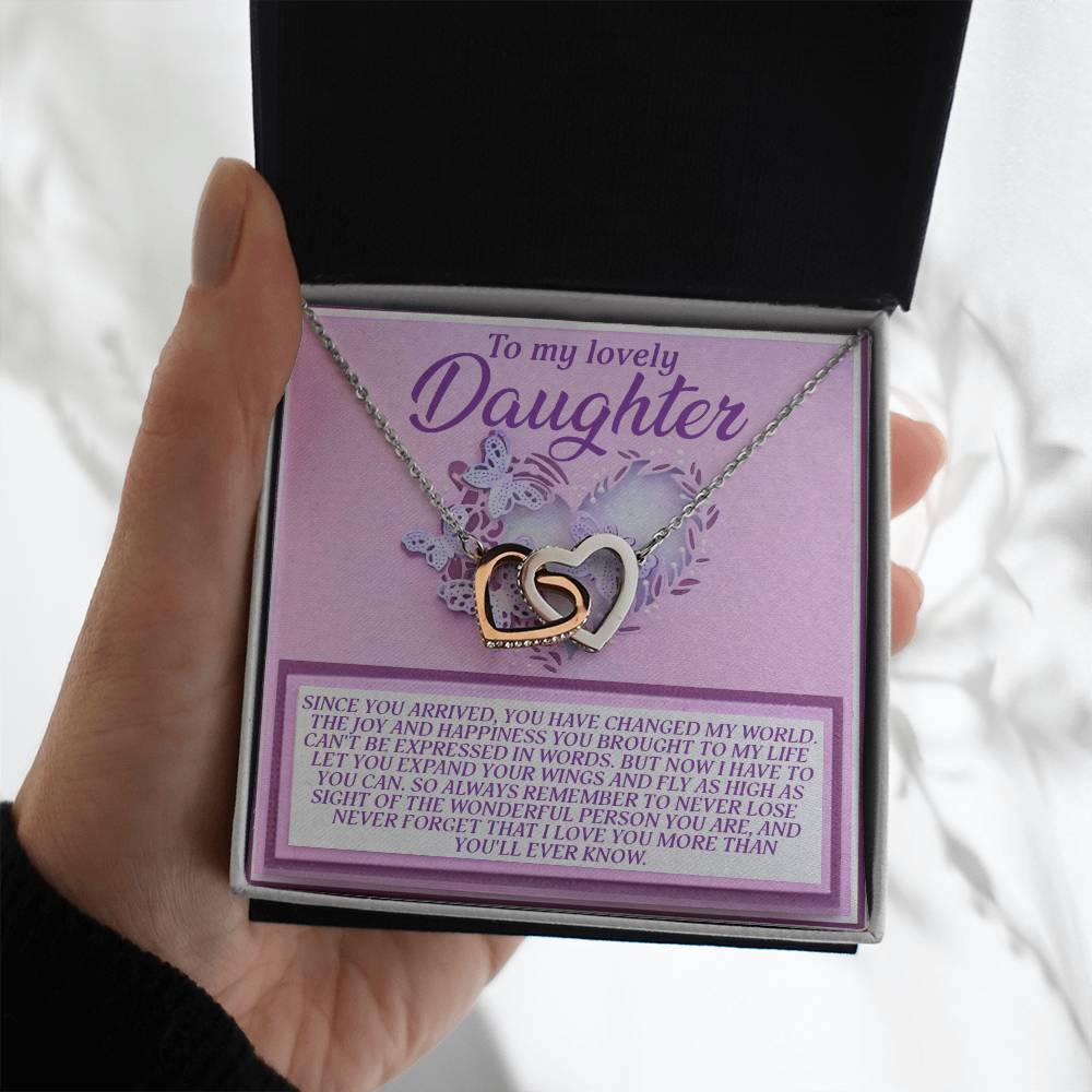 Daughter - Expand Wings - Interlocking Hearts