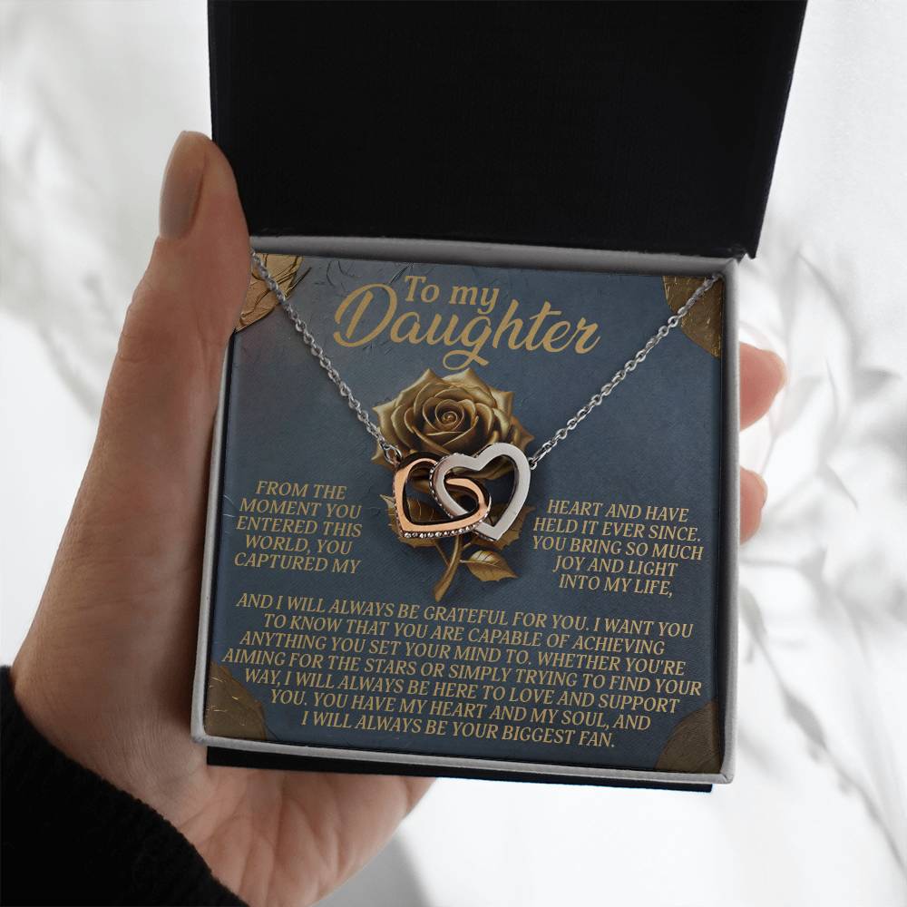 Daughter - Captured Heart - Interlocking Hearts