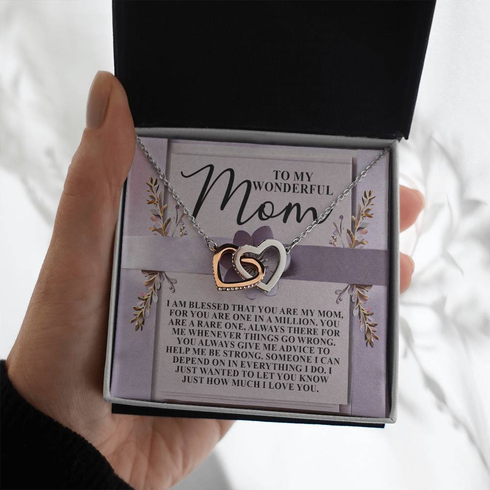 Mom - Rare One - Interlocking Hearts
