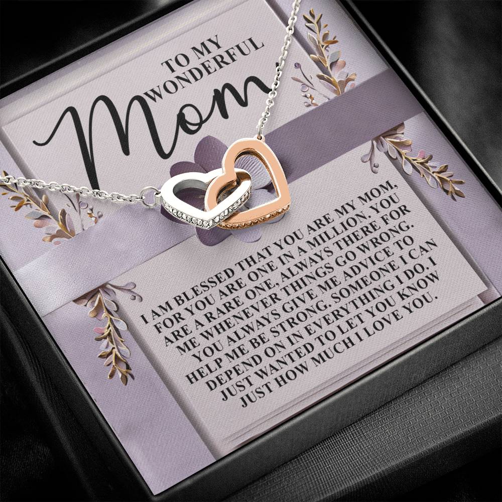 Mom - Rare One - Interlocking Hearts