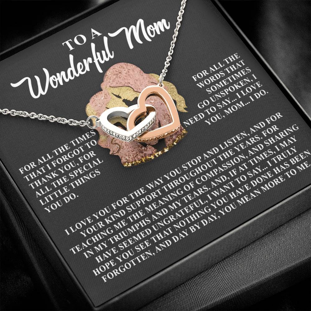 Mom - More To Me - Interlocking Hearts