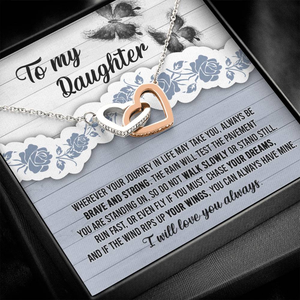 Daughter - Always Have Mine - Interlocking Hearts