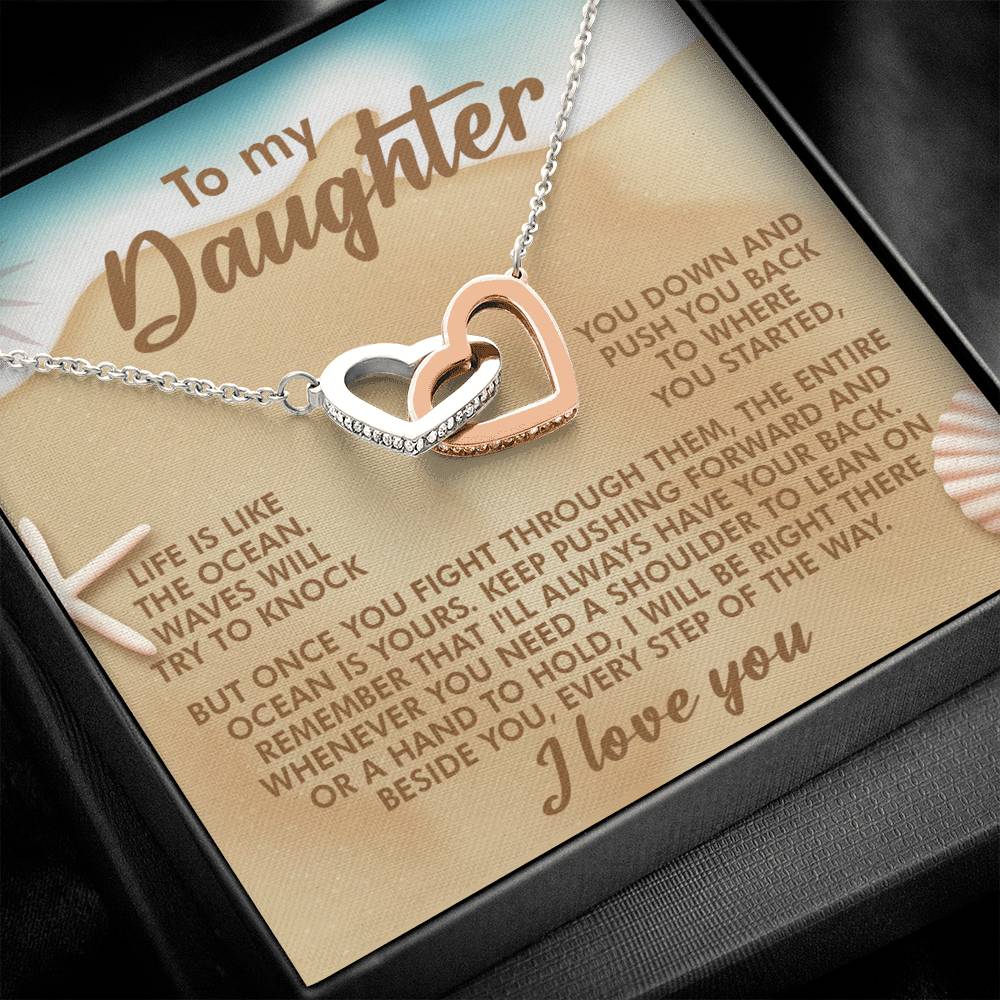 Daughter - Ocean Waves - Interlocking Hearts