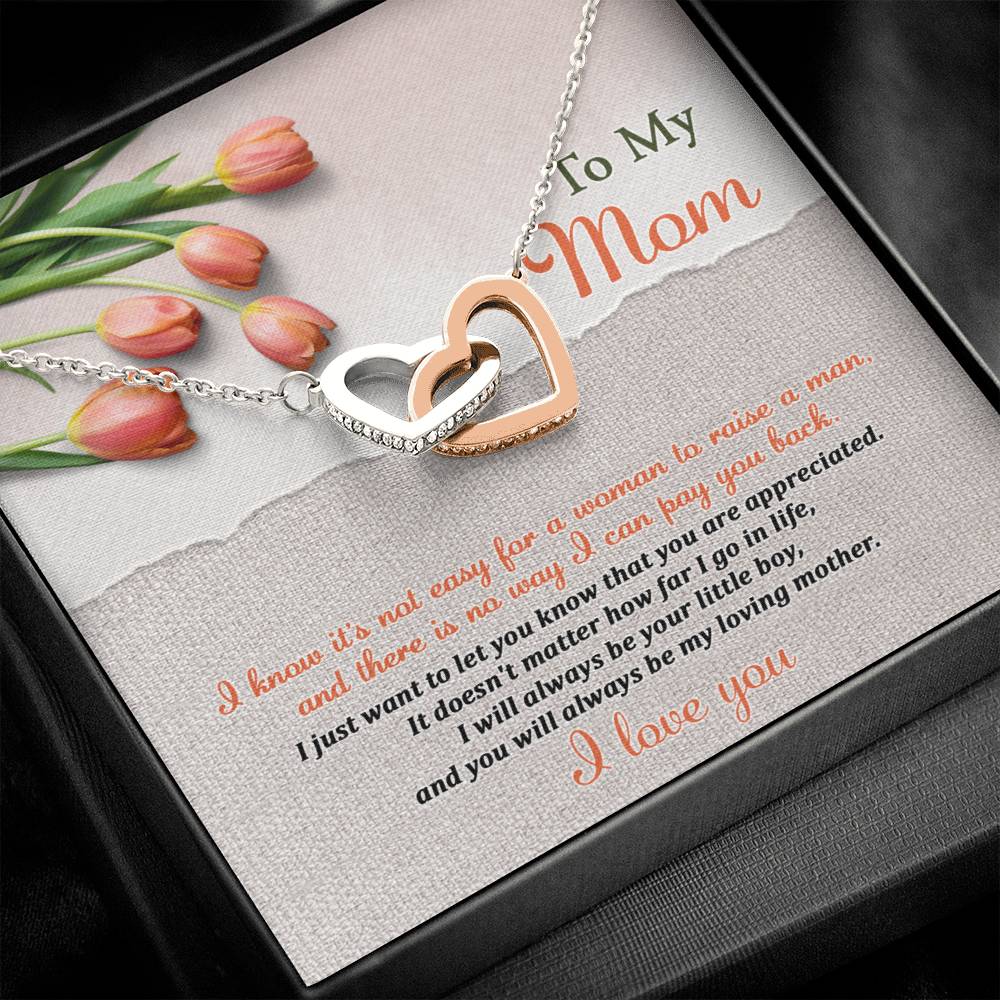 Mom - Go In Life - Interlocking Hearts