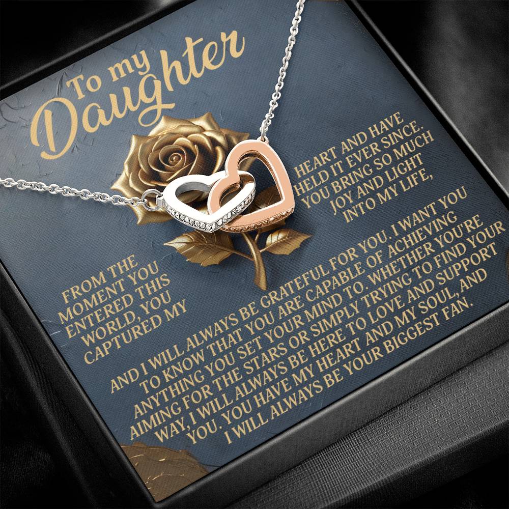 Daughter - Captured Heart - Interlocking Hearts