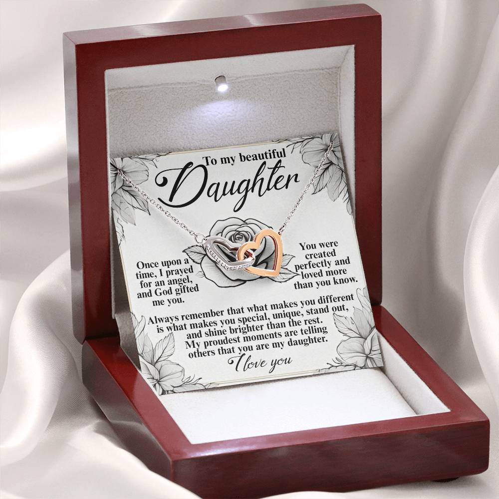 Daughter - Prayed Angel - Interlocking Hearts