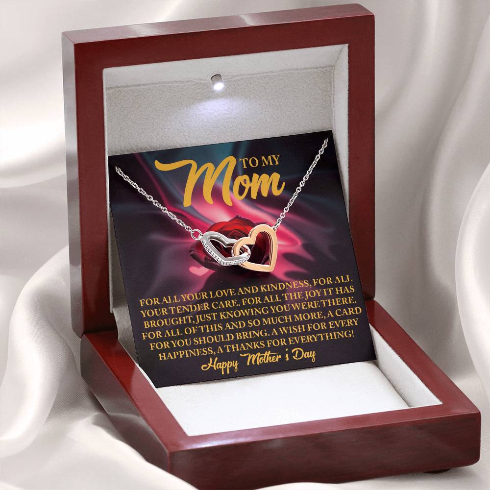 Mom - Tender Care - Interlocking Hearts
