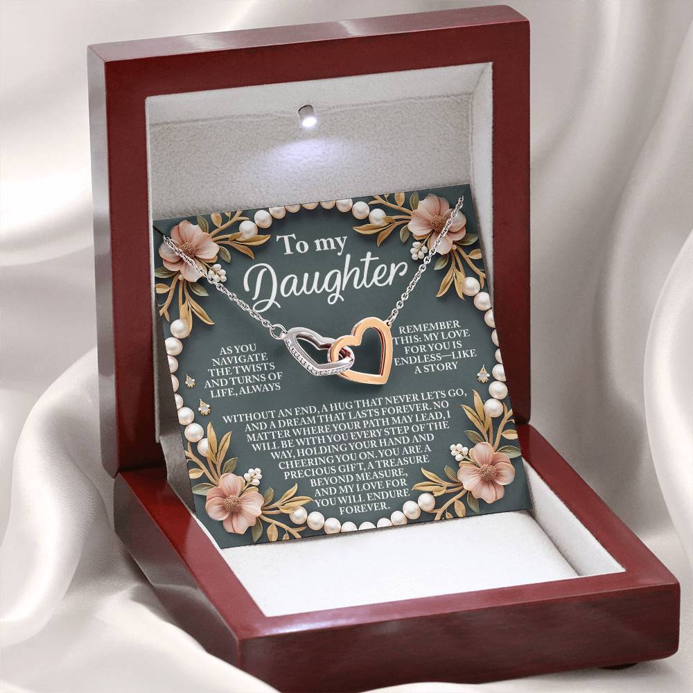 Daughter - Endless Love - Interlocking Hearts