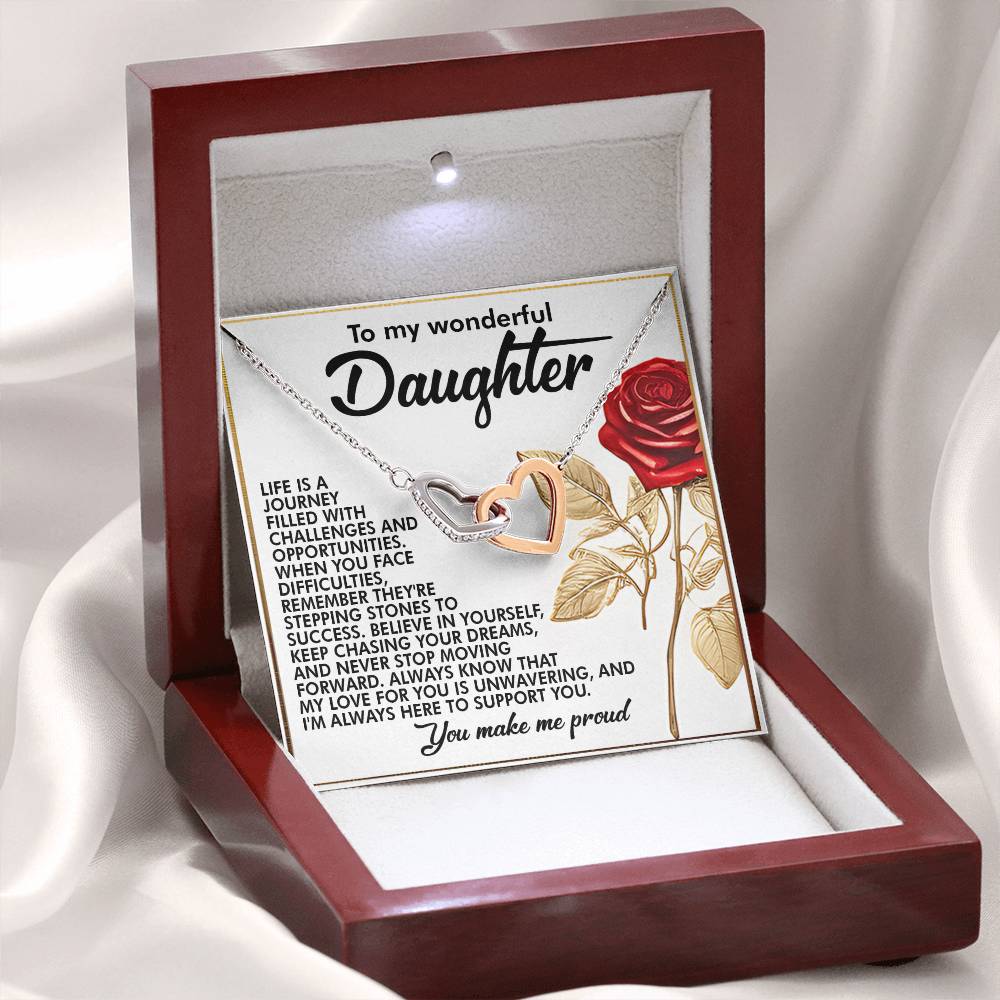 Daughter - Journey Challenges - Interlocking Hearts