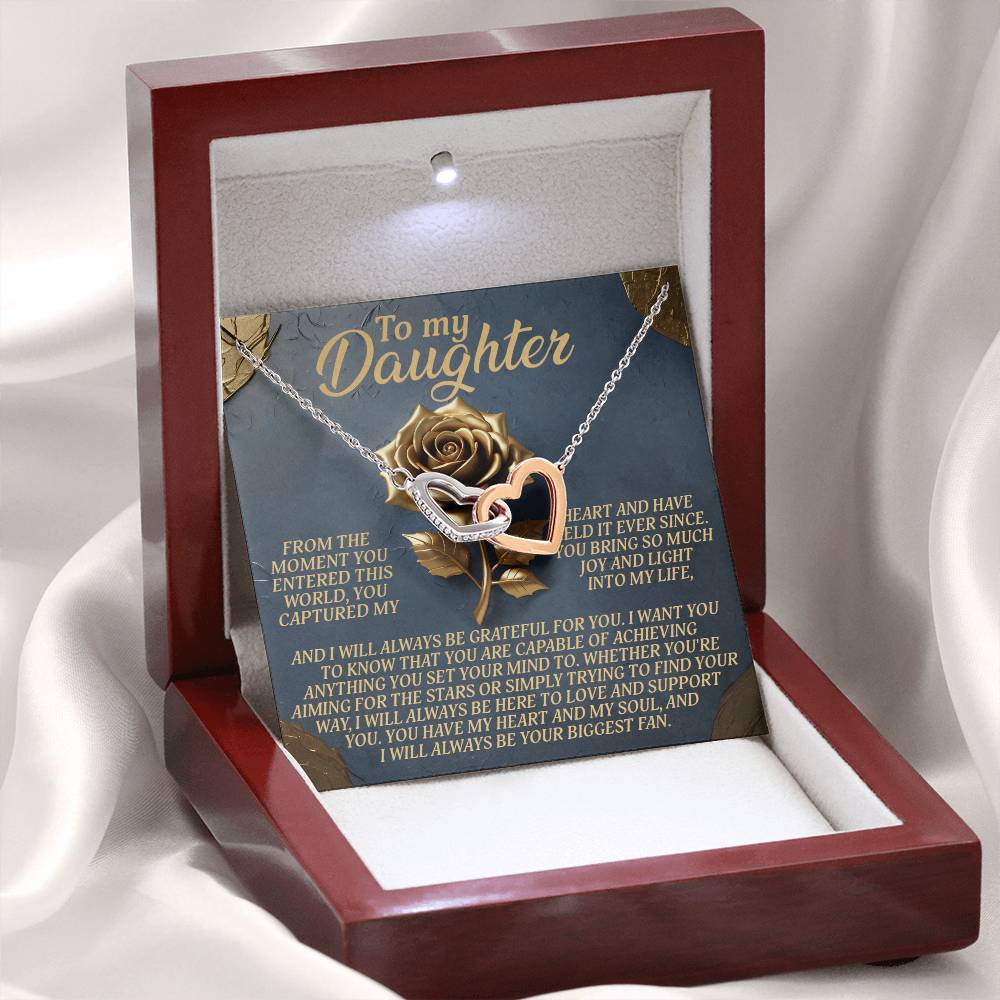 Daughter - Captured Heart - Interlocking Hearts