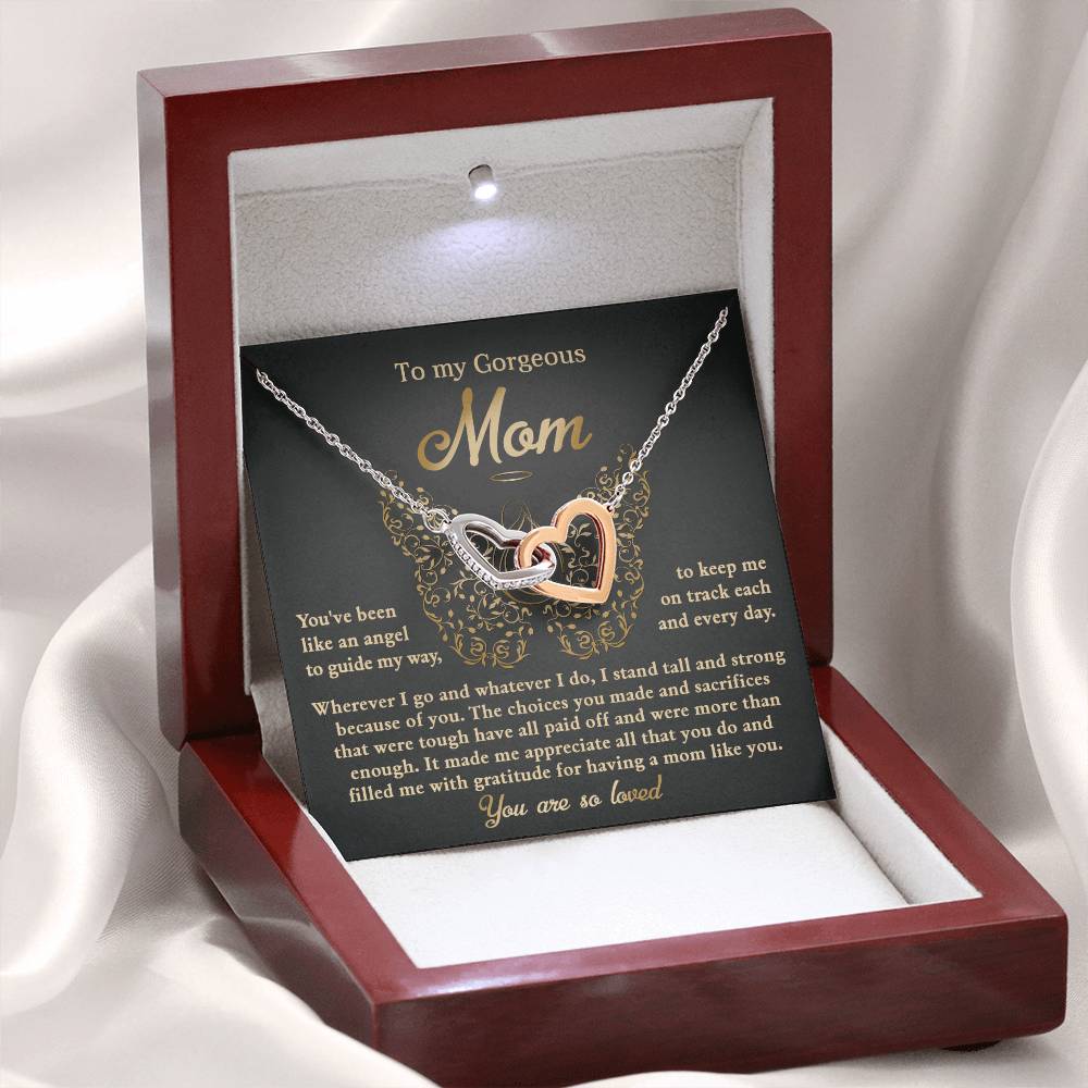 Mom - Like An Angel - Interlocking Hearts