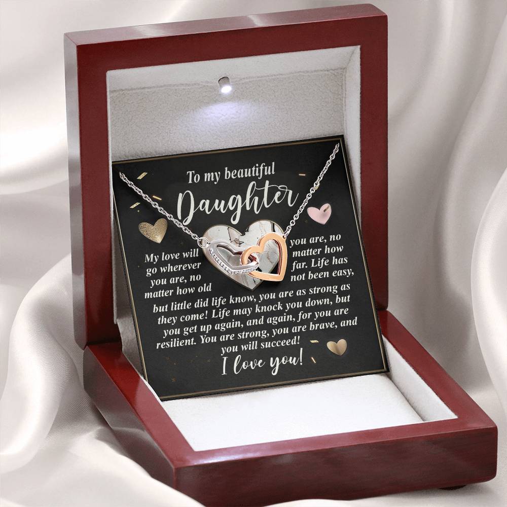 Daughter - Your Strength - Interlocking Hearts