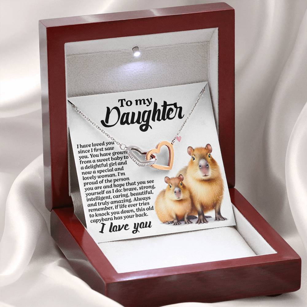 Daughter - Sweet Baby - Interlocking Hearts