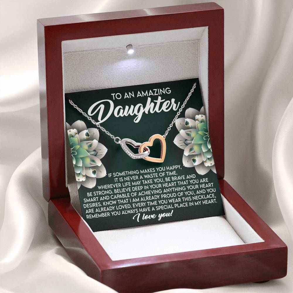 Daughter - Special Place - Interlocking Hearts
