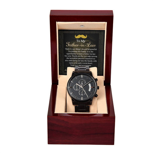 Suegro - Verdaderamente Bendecido 2 - Reloj Cronógrafo de Metal