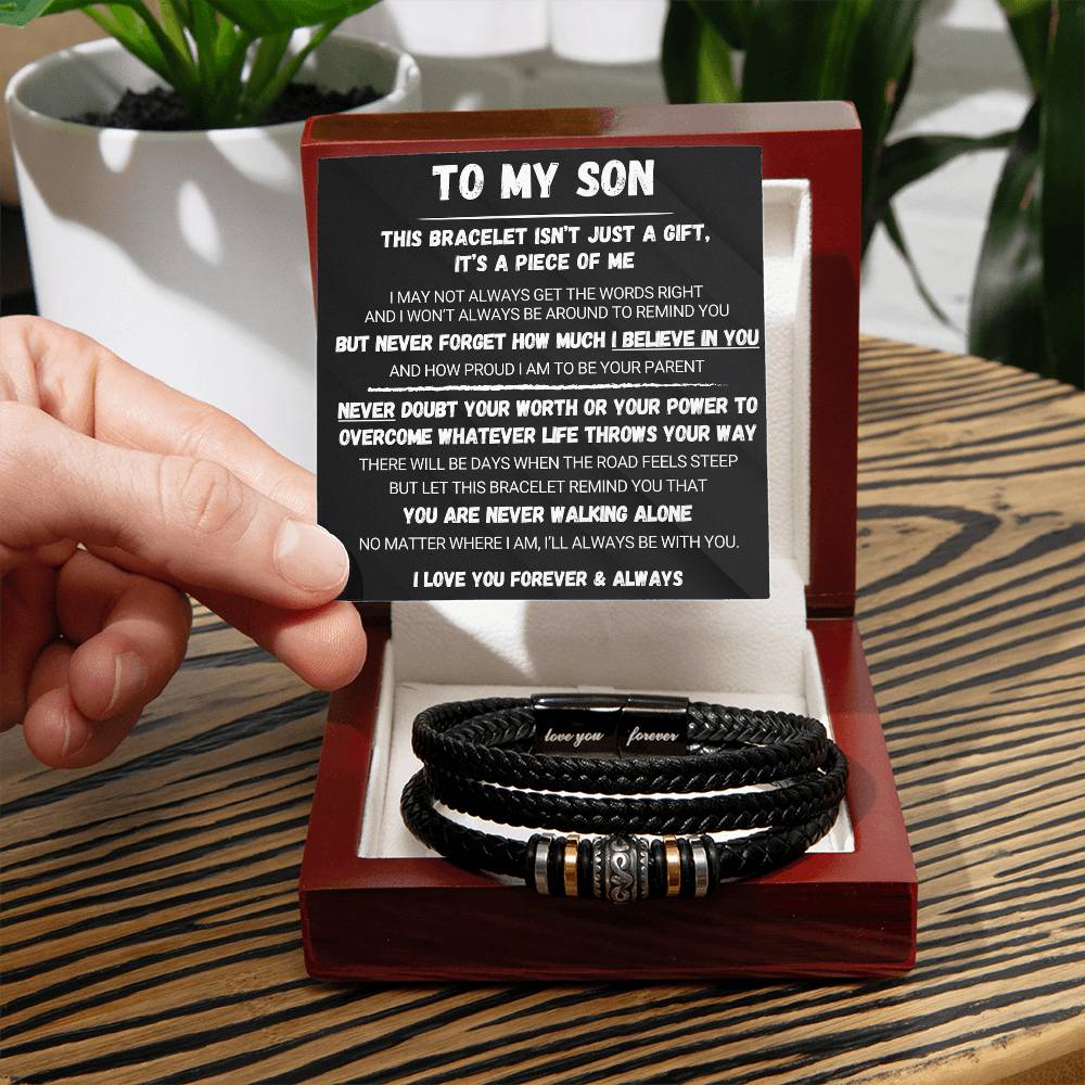 To My Son - Believe In You - Bracelet
