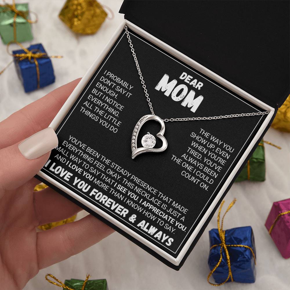 Dear Mom - Forever Love Necklace