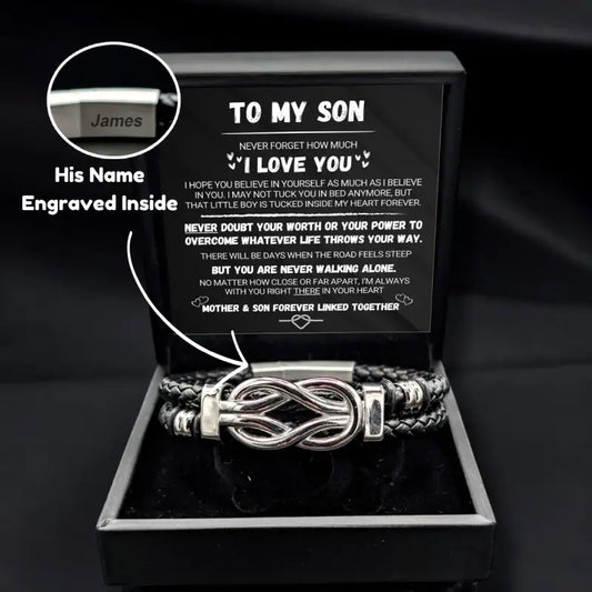 To My Son - Forever Linked - Bracelet