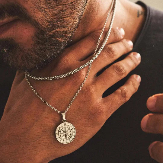 Colgante de brújula - Complemento para collar
