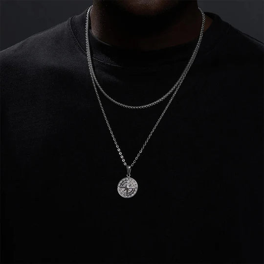 Colgante de brújula - Complemento para collar