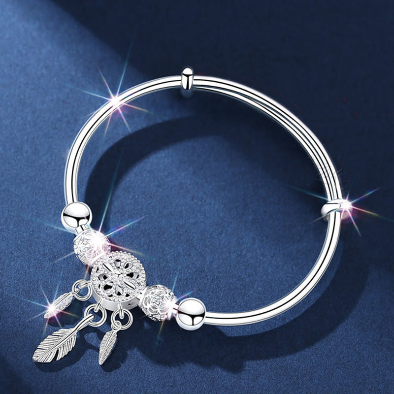 Pulsera con dije de atrapasueños