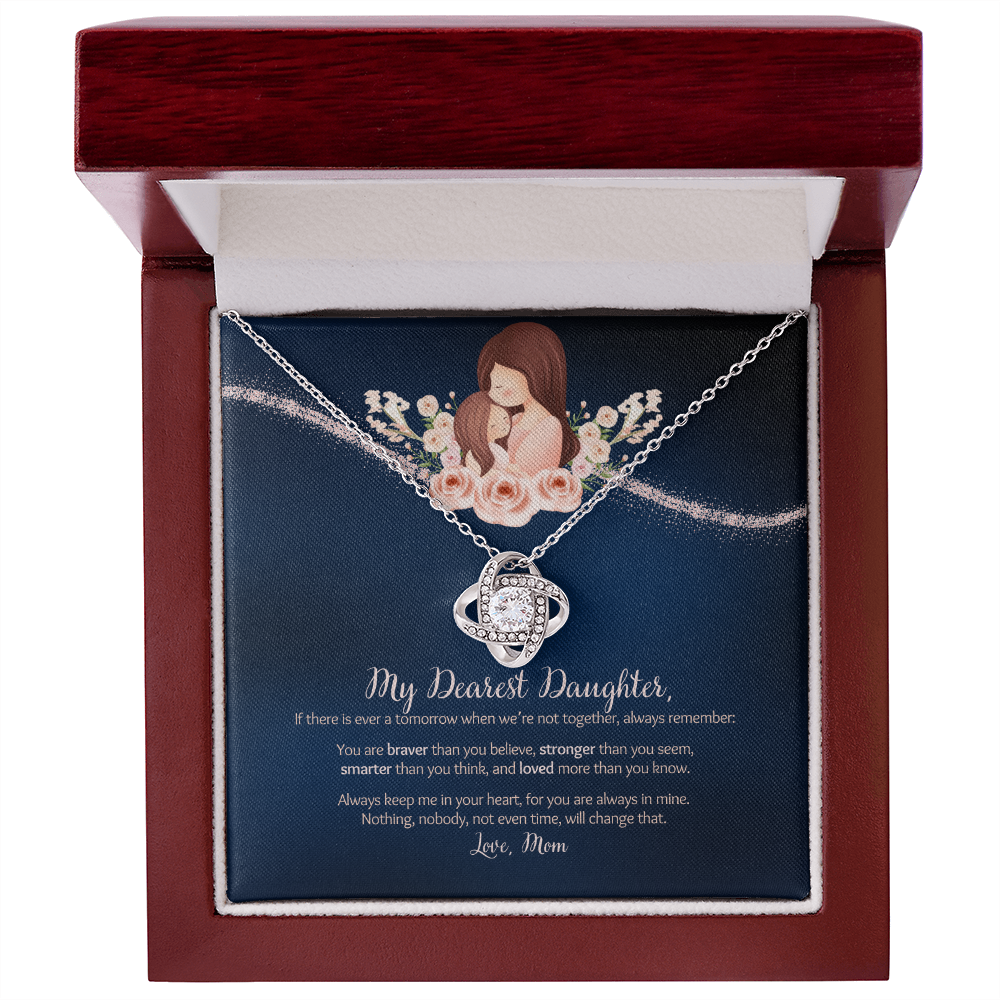 Mi Hija - Te Amo Mamá - Más Valiente, Más Fuerte - Nudo de Amor - Diseño 2