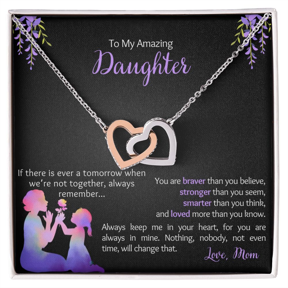 Mi hija - Amo a mamá - Más valiente, más fuerte - Entrelazada - Diseño 5b
