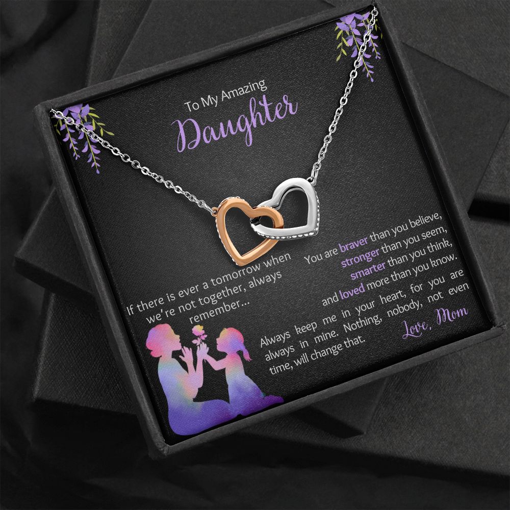 Mi hija - Amo a mamá - Más valiente, más fuerte - Entrelazada - Diseño 5b