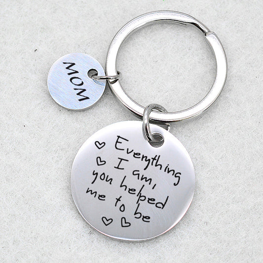 Llavero "Todo lo que soy" - Charm circular