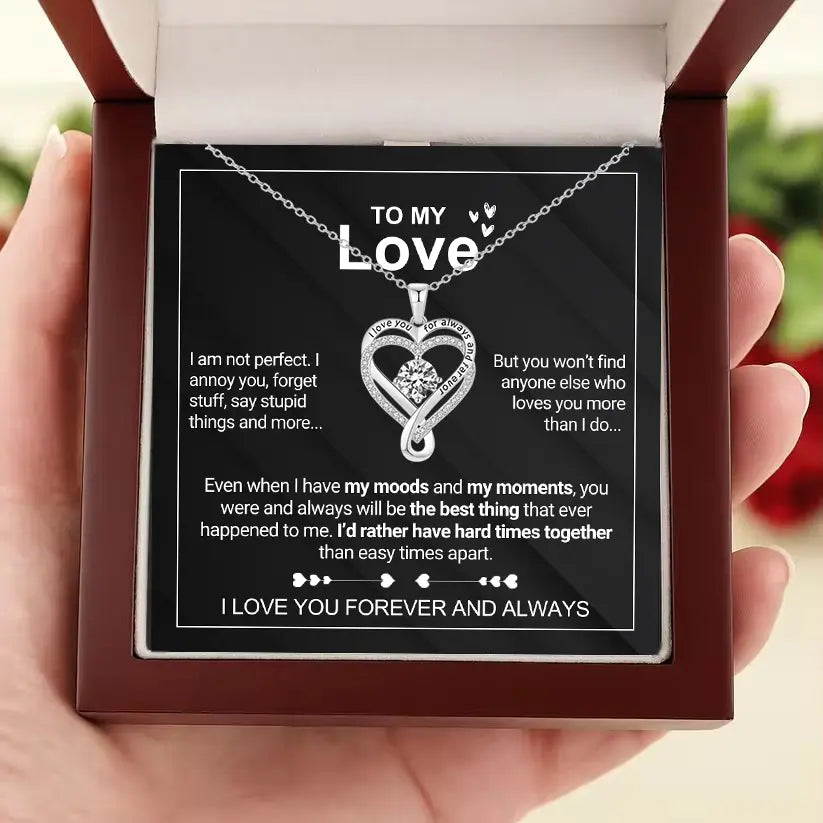 To My Wife - Forever & Always Necklace