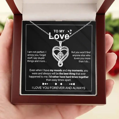 To My Wife - Forever & Always Necklace