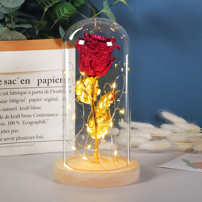 Enchanted Lumière Rose Lamp