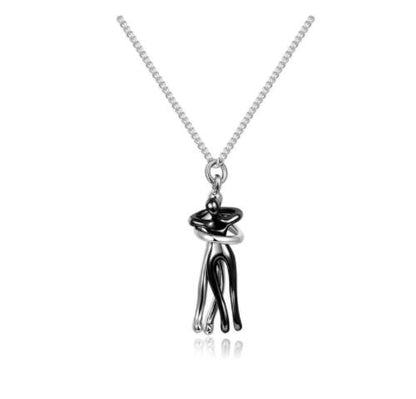 Cherished Hug Pendant Necklace