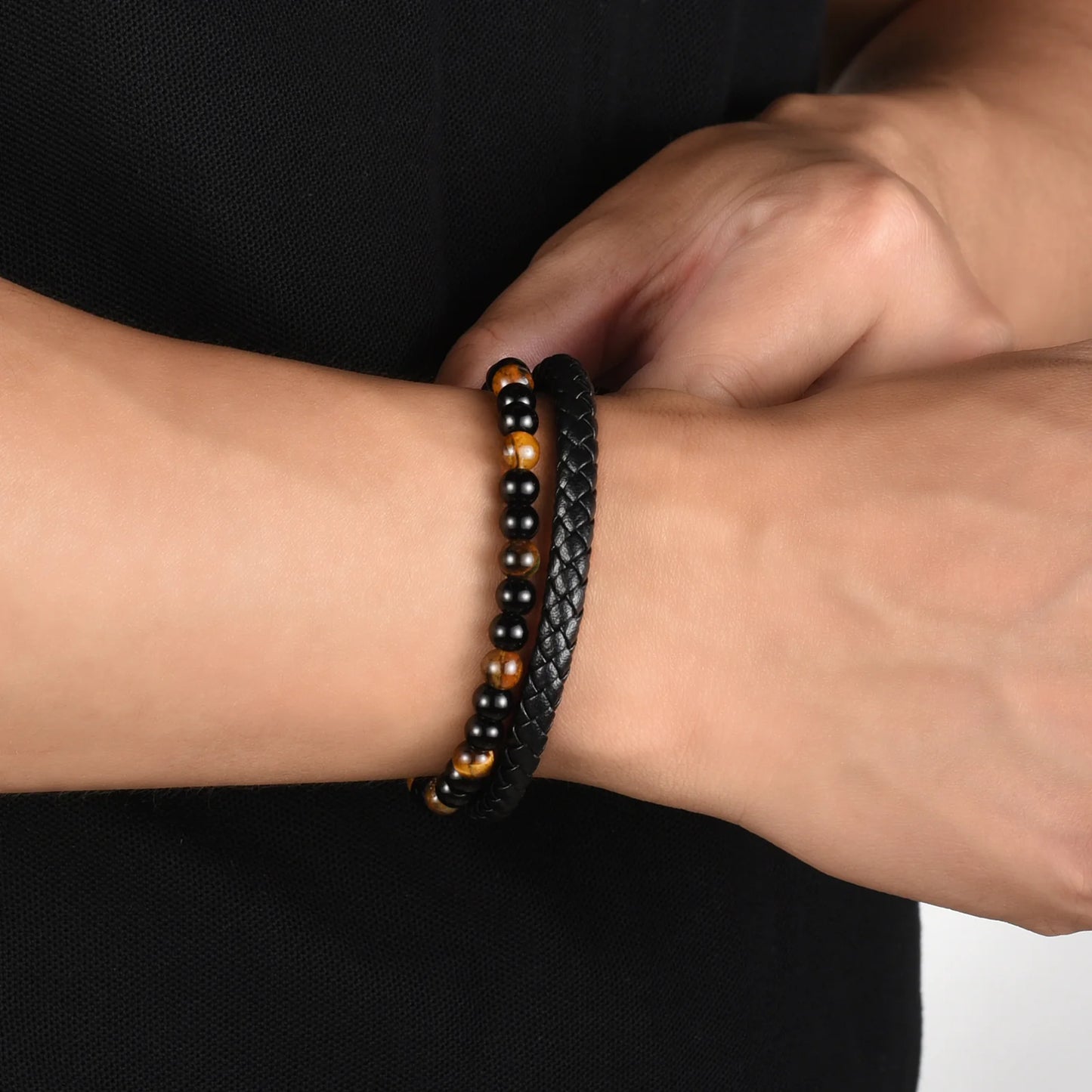 To My Son - The Guardian - Tiger's Eye Bracelet