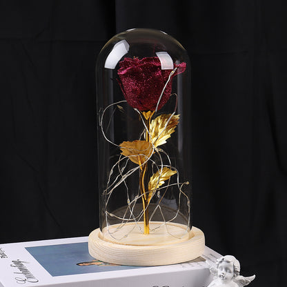 Enchanted Lumière Rose Lamp