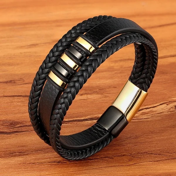 Men's Braided Bracelet - Straighten Your Crown