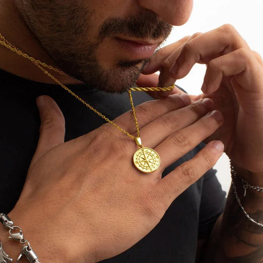 Compass Pendant - Necklace Add-On