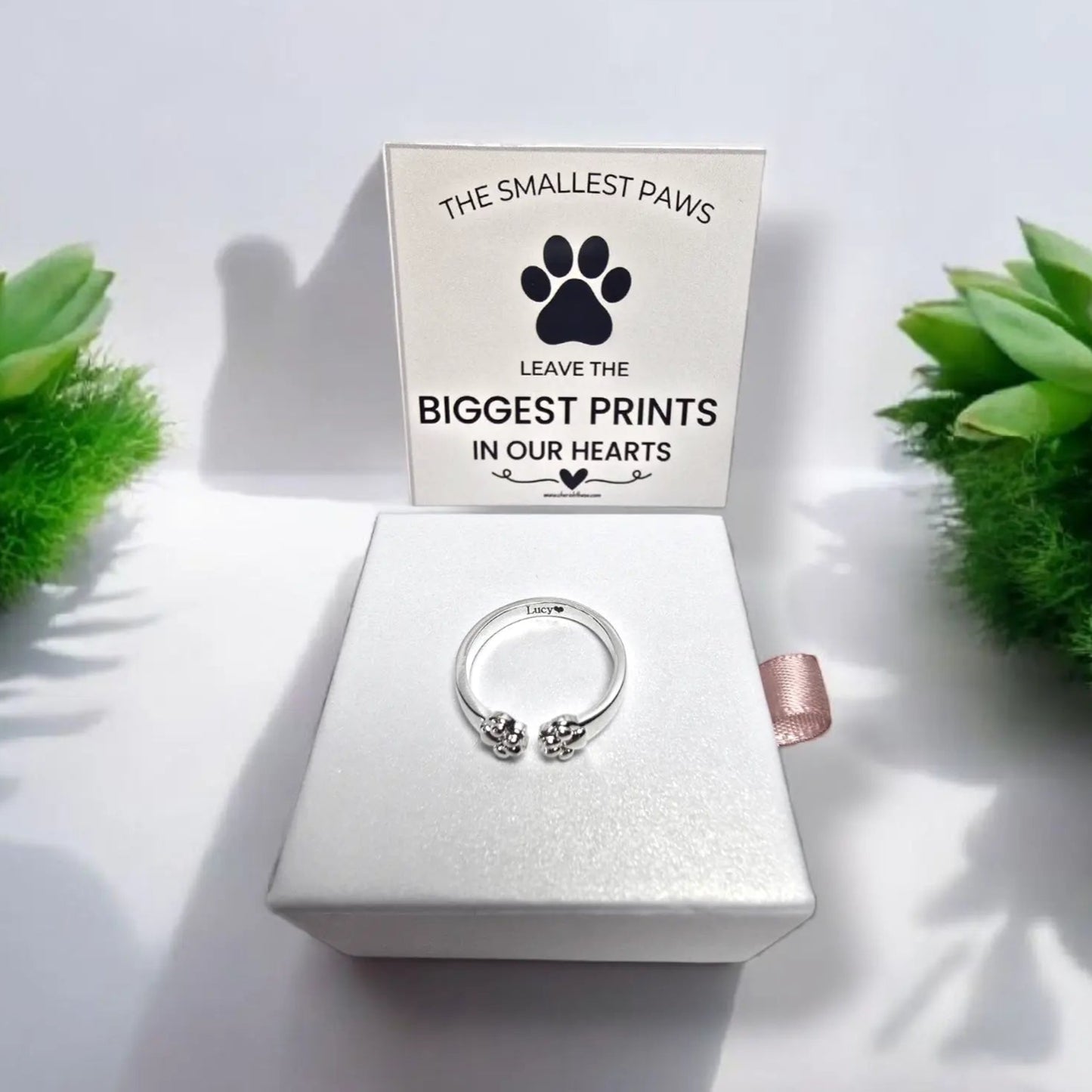 Always Together Paw Ring