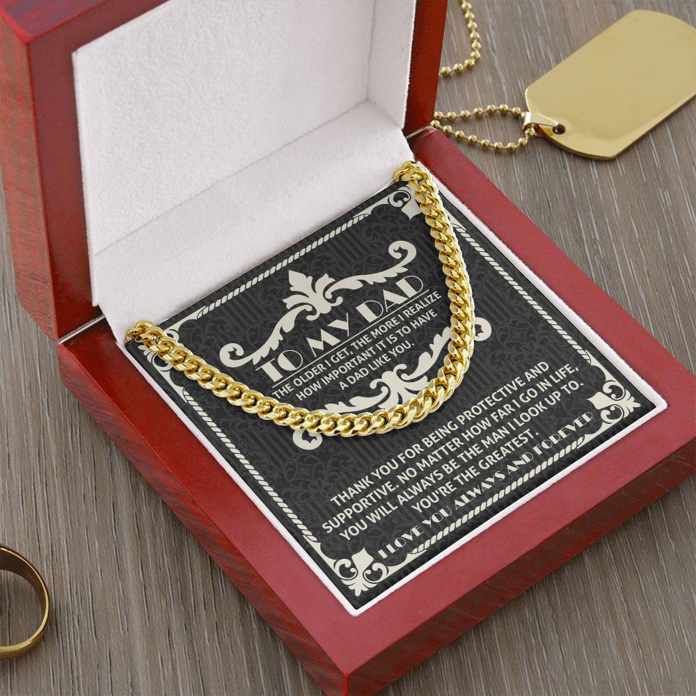 Dad - Dad Like You - Cuban Chain Link Necklace