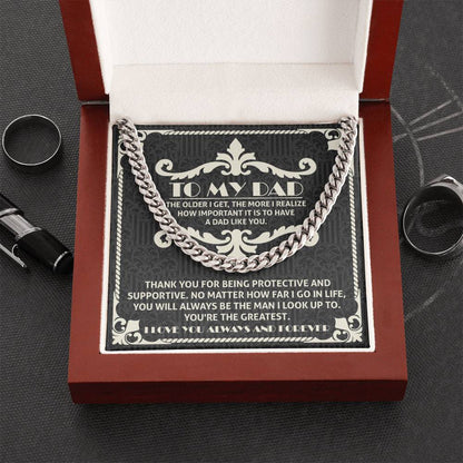 Dad - Dad Like You - Cuban Chain Link Necklace