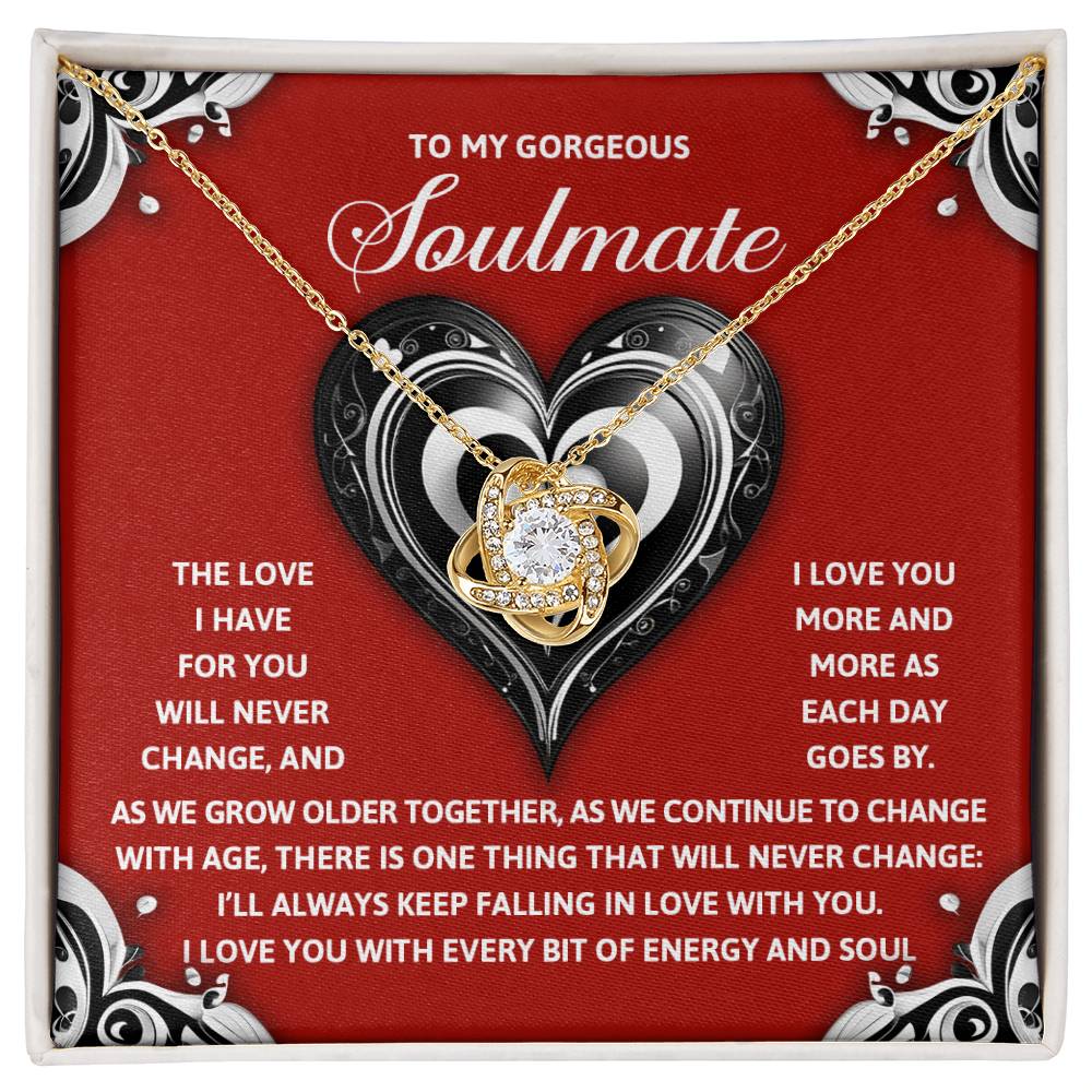 Soulmate - Energy And Soul - Love Knot Necklace