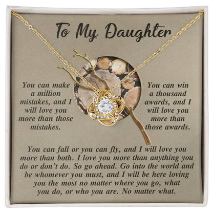 Daughter - A Thousand Awards - Love Knot Necklace