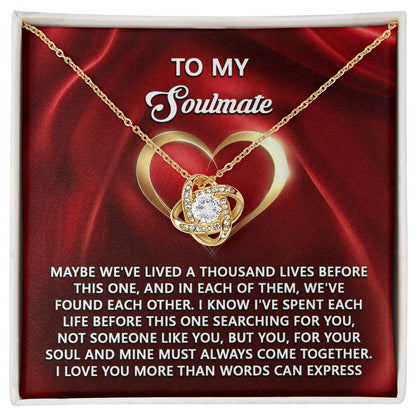 Soulmate - Your Soul - Love Knot Necklace