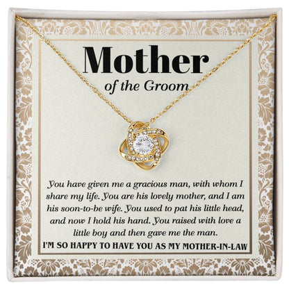 Mother-In-Law - To Have You - Love Knot Necklace