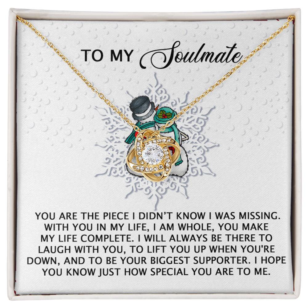 Soulmate - Laugh With You - Love Knot Necklace