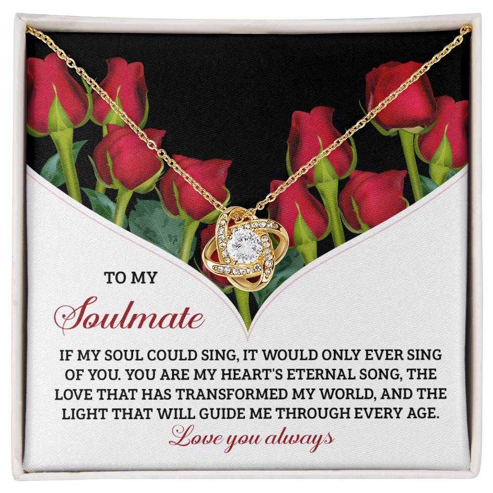 Soulmate - Eternal Song - Love Knot Necklace