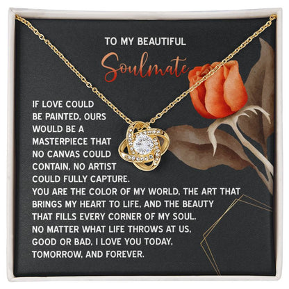 Soulmate - A Masterpiece - Love Knot Necklace