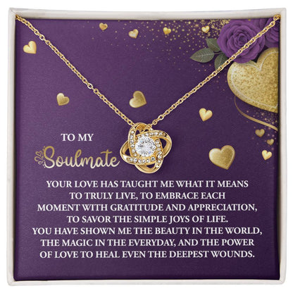 Soulmate - Joys Of Life - Love Knot Necklace